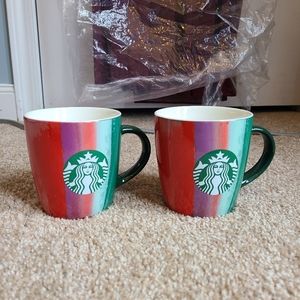 Starbucks mugs
